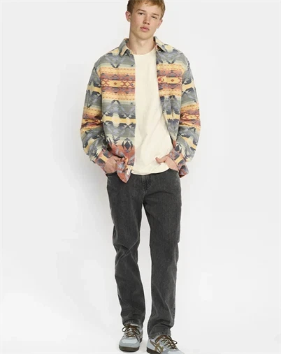 Revolution - Casual Skjorte - Orange